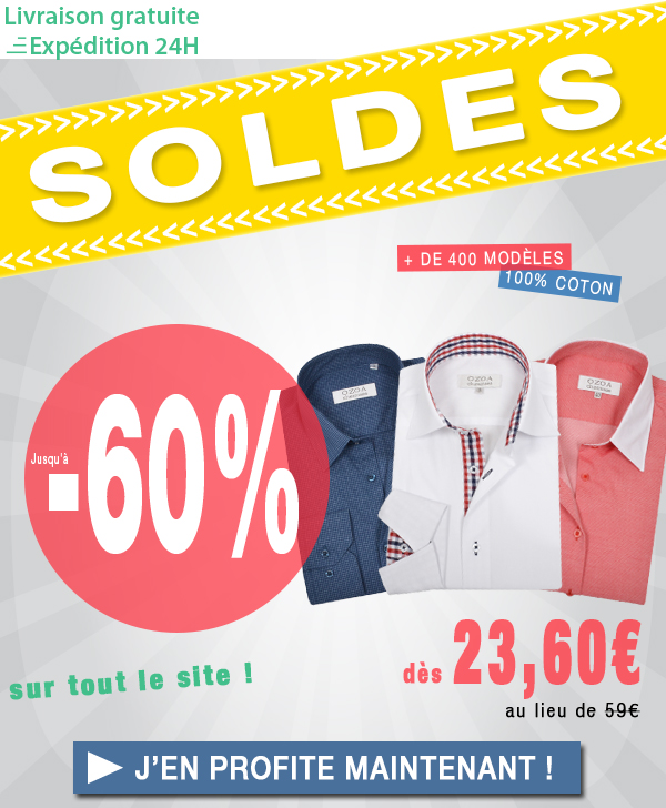 Voir toutes les chemises en soldes