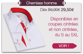 Voir les chemises homme
